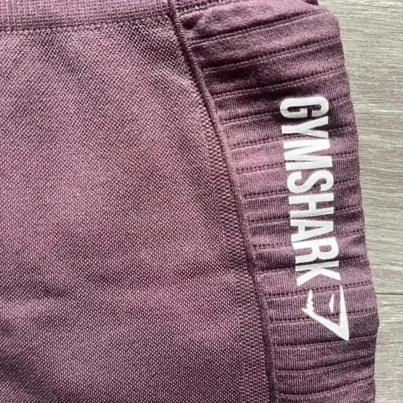 Gymshark Purple Energy Workout Active Yoga Leggings Cut Out High Waist Womens XS - Picture 6 of 10